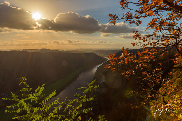 Blick ins Elbtal.